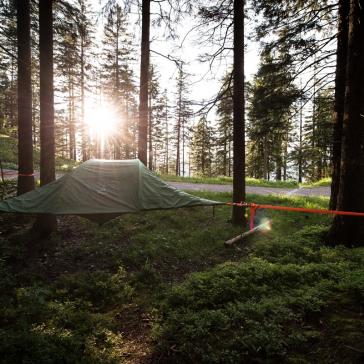 Tree tents na Fräkmüntegg