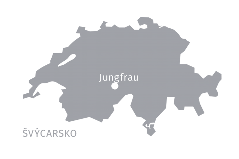 Alpenverein OEAV.CZ | Jungfraujoch mapa